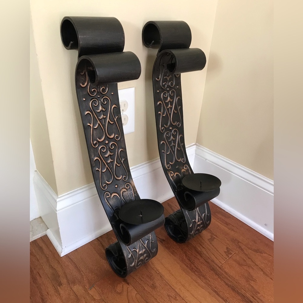 Candle wall sconces